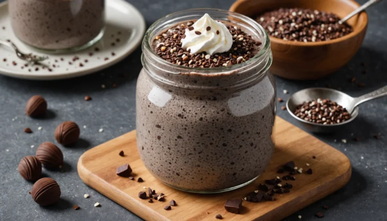 pudding chia chocolate