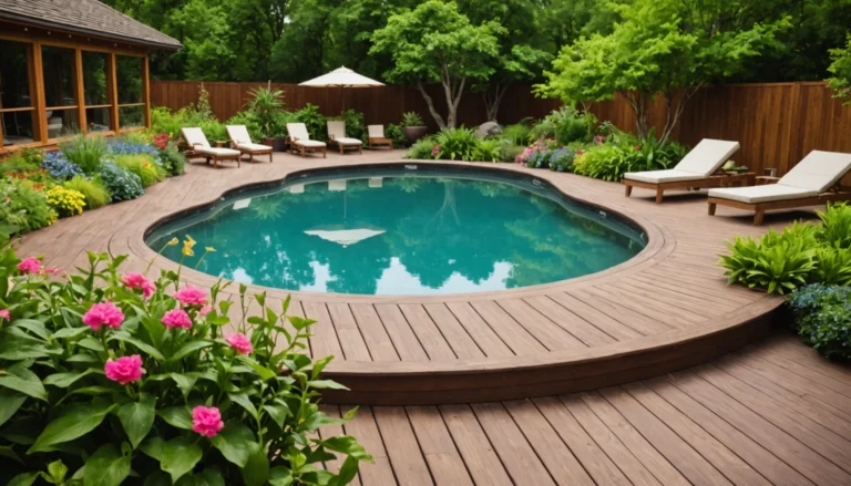 petites piscines en bois