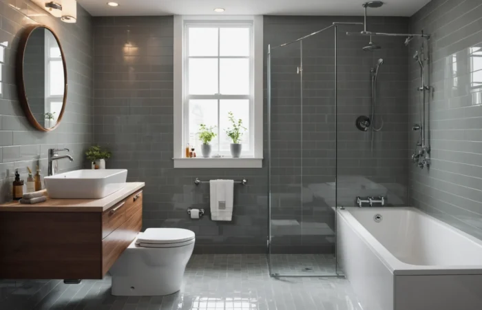 idées de carrelage pour petite salle de bain