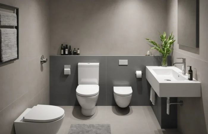 mini WC invité de 1 m²