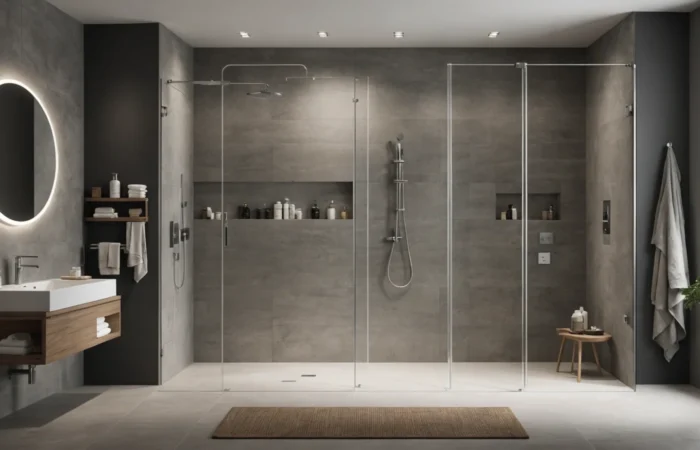 douche à l'italienne 120x90 expérience