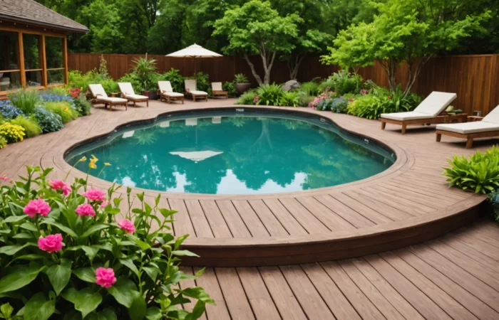 petites piscines en bois